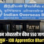 IOB Apprentice Bharti 2024